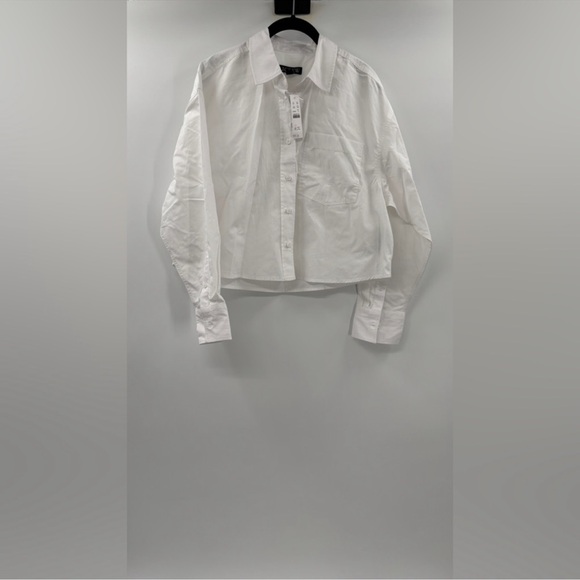 J.Crew Étienne cropped button-up shirt in cotton poplin - Picture 6 of 7